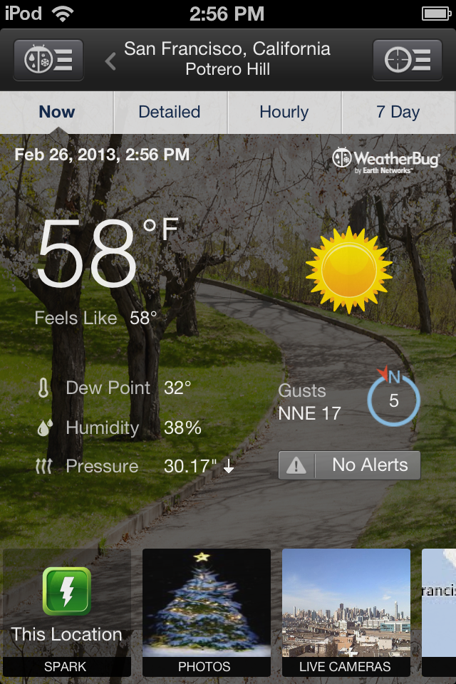 WeatherBug Elite iPhone WeatherBug Elite iPhone
