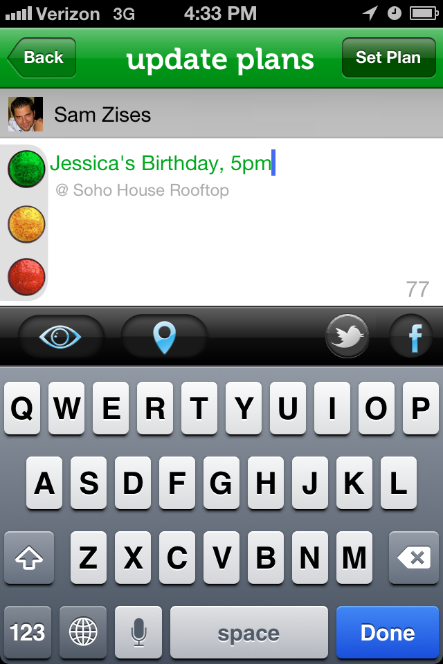 iPhone Screenshot 1